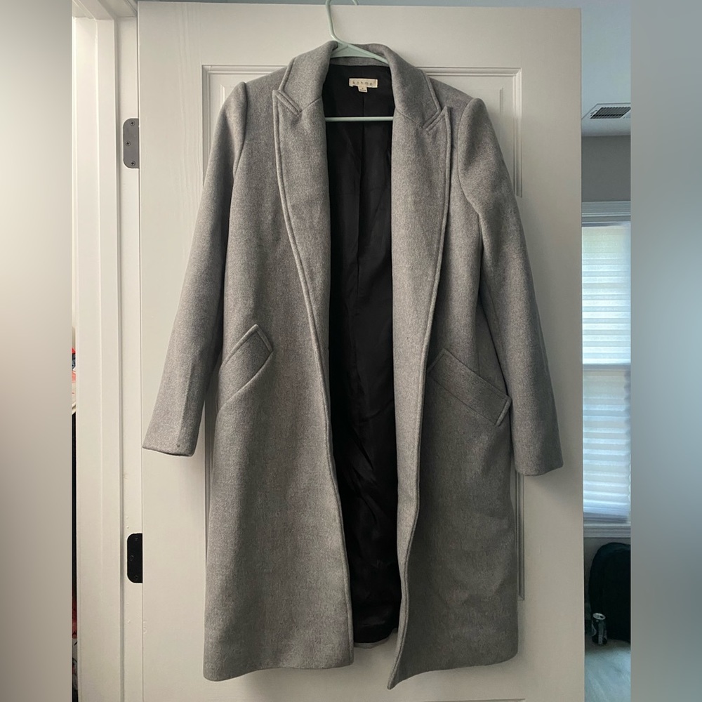 Gray coat size small